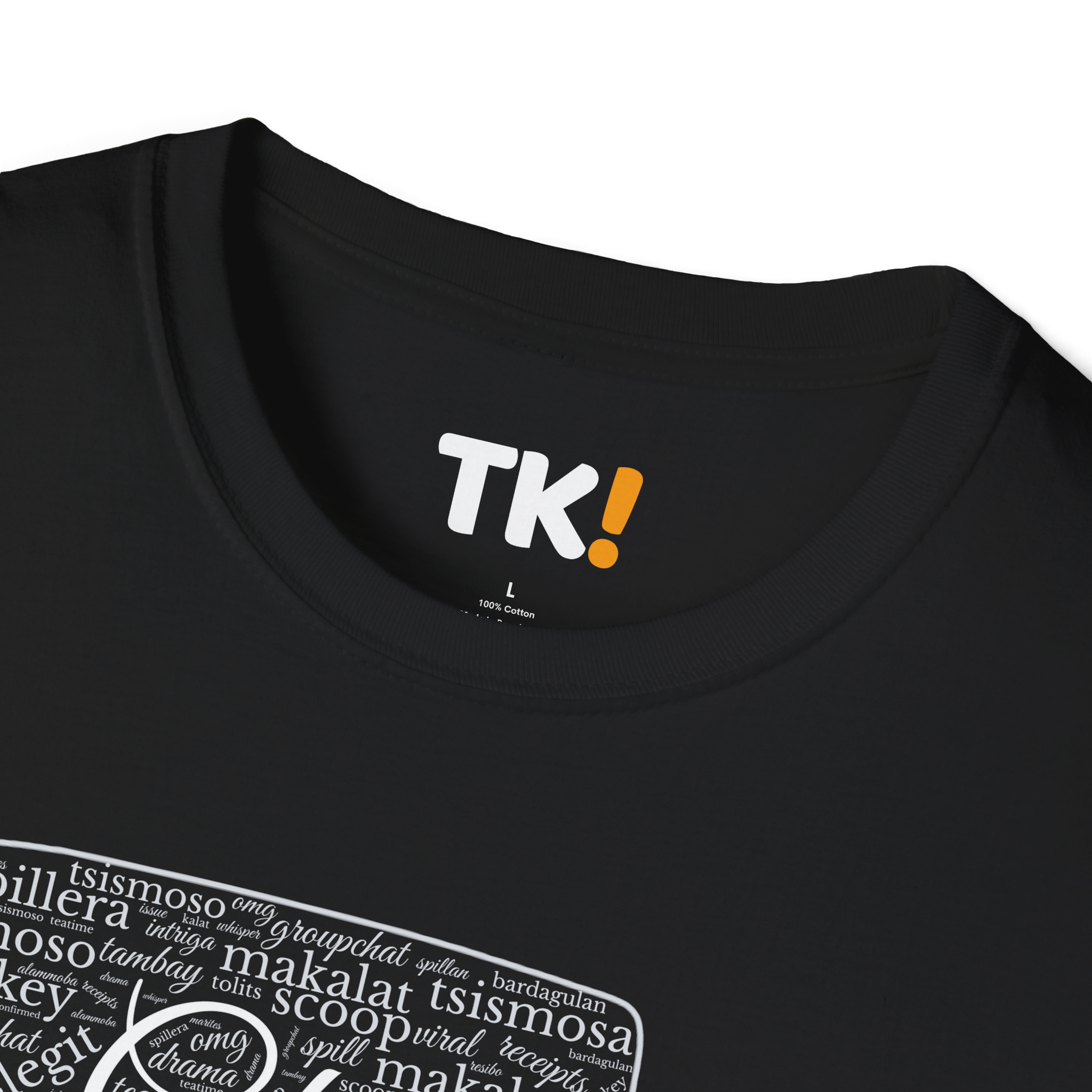 Chismis Mug Word Cloud - Border