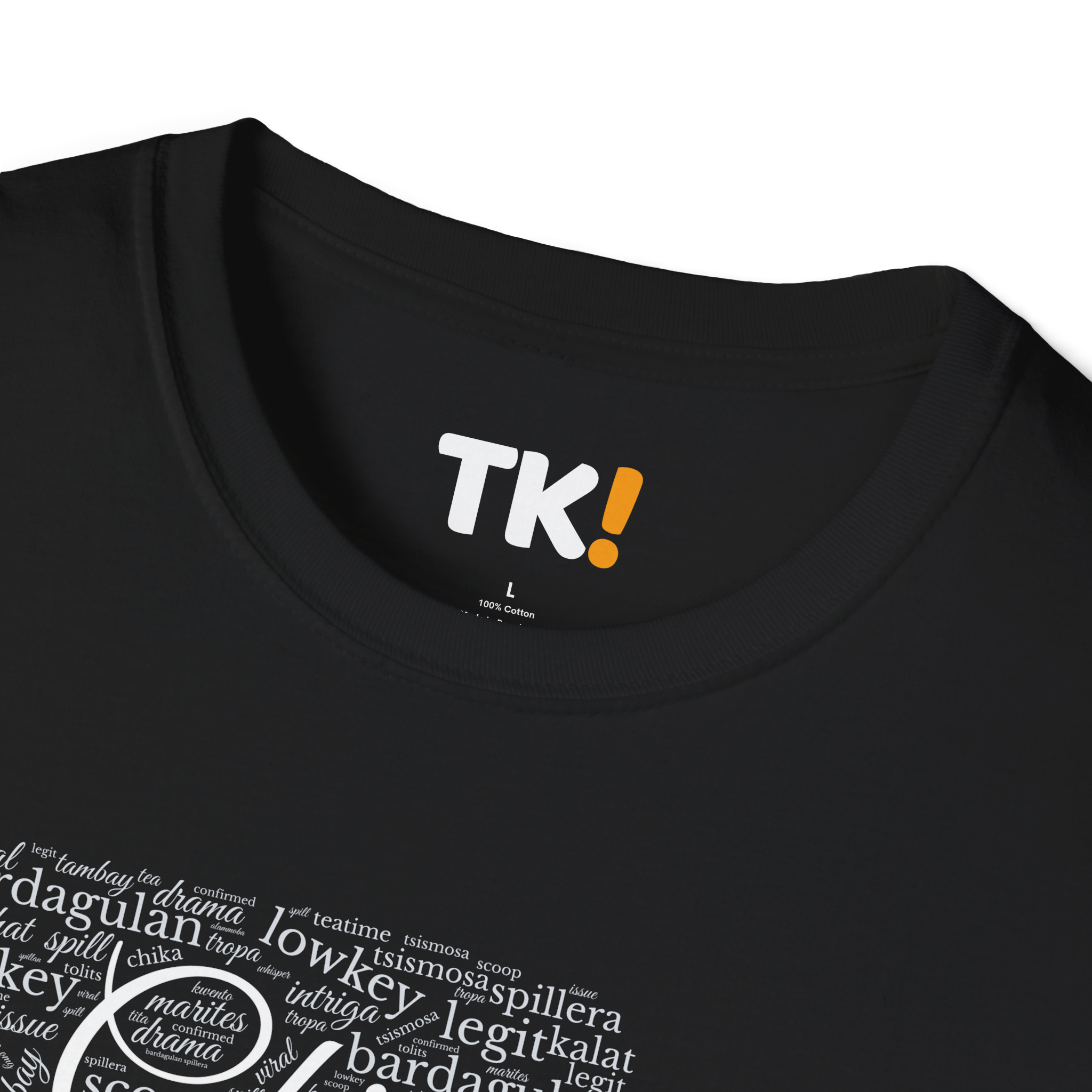 Chismis Mug Word Cloud - No Border