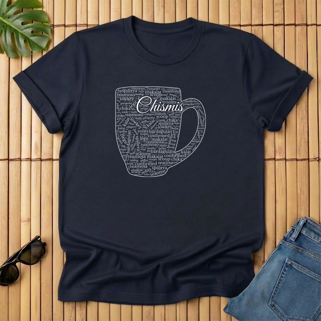 Chismis Mug Word Cloud - Border
