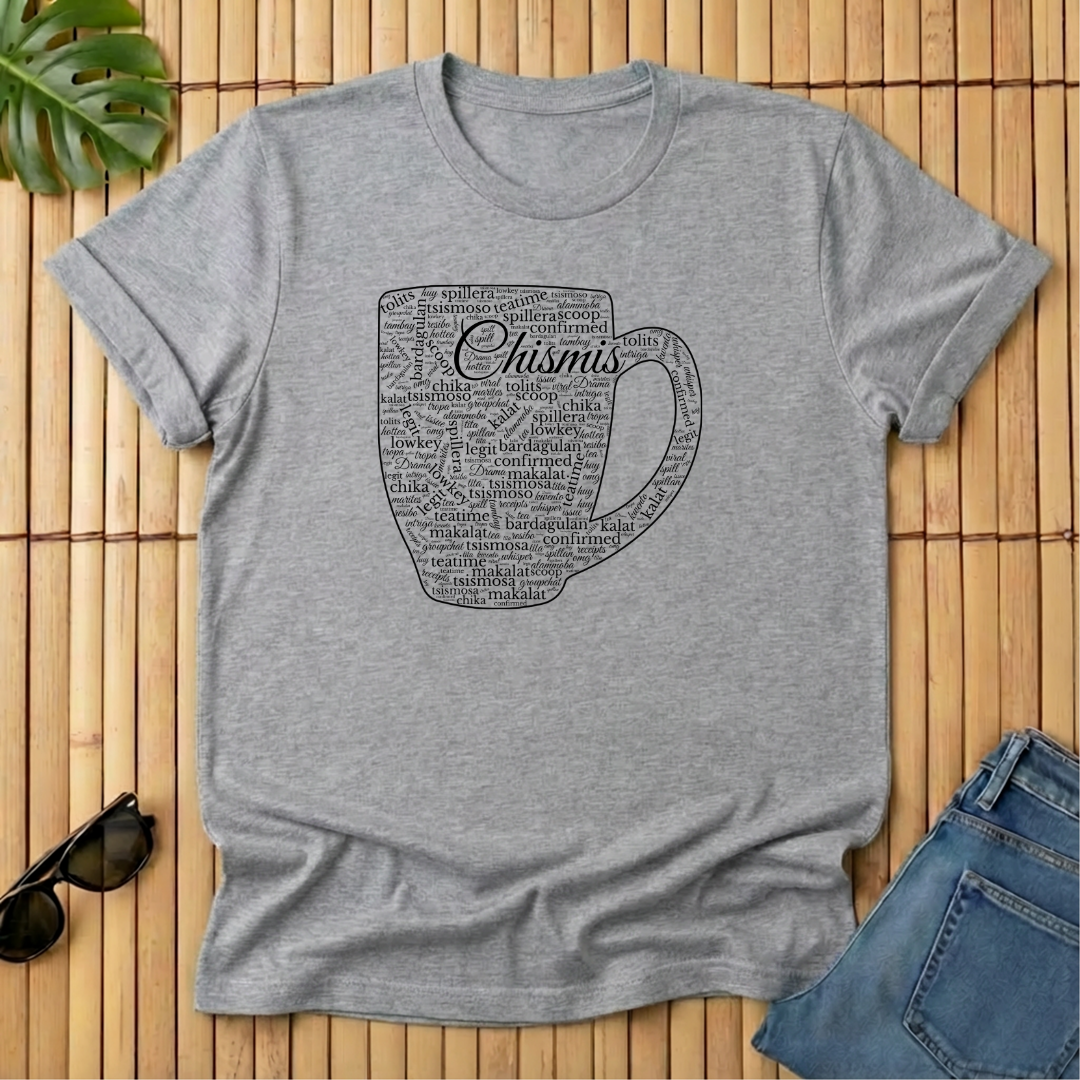 Chismis Mug Word Cloud - Border