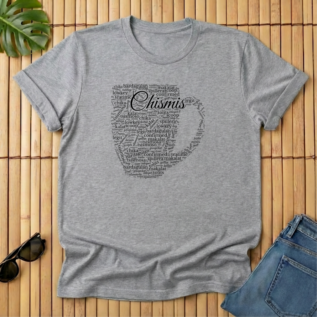 Chismis Mug Word Cloud - No Border